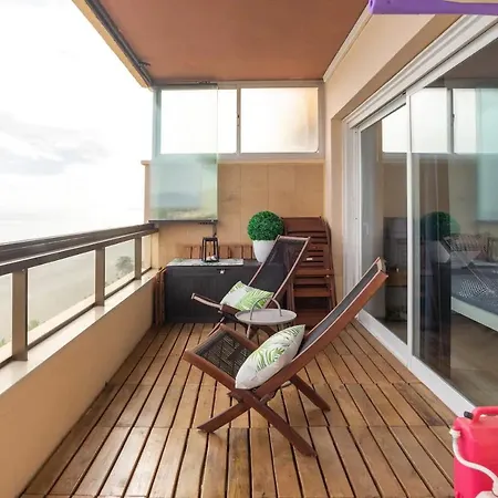 Paseo - In 1st Line Of Beach With Parking Apartment *